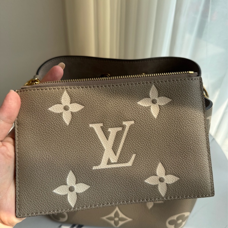 LV斑鳩灰水桶包MM-34