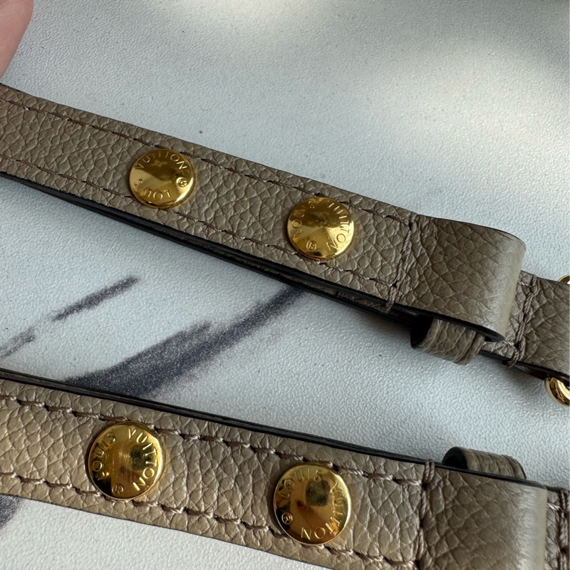 LV斑鳩灰水桶包MM-45