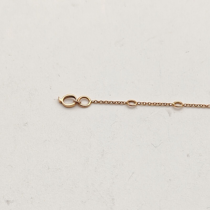 Qeelin 18K玫瑰金鑽石Wulu系列鑲鑽三葫蘆手鏈-4