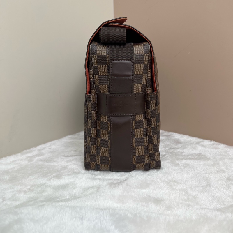 路易威登/Louis Vuitton naviglio棋盤格公文包 豆腐包 尺寸:長 28 x 寬 15 x 高 25 cm-2