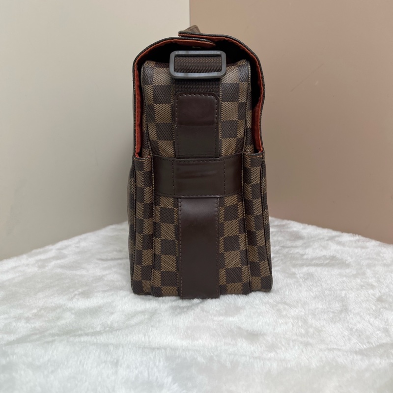 路易威登/Louis Vuitton naviglio棋盤格公文包 豆腐包 尺寸:長 28 x 寬 15 x 高 25 cm-3