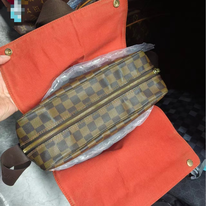 路易威登/Louis Vuitton naviglio棋盤格公文包 豆腐包 尺寸:長 28 x 寬 15 x 高 25 cm-5
