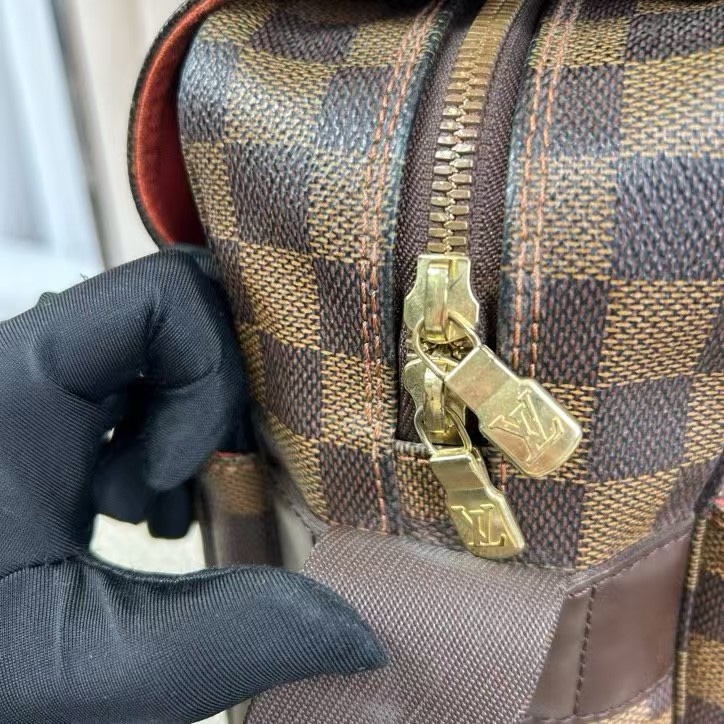 路易威登/Louis Vuitton naviglio棋盤格公文包 豆腐包 尺寸:長 28 x 寬 15 x 高 25 cm-9