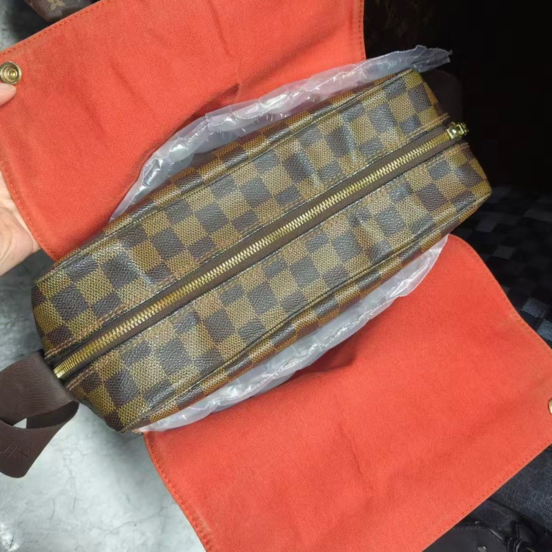 路易威登/Louis Vuitton naviglio棋盤格公文包 豆腐包 尺寸:長 28 x 寬 15 x 高 25 cm-10