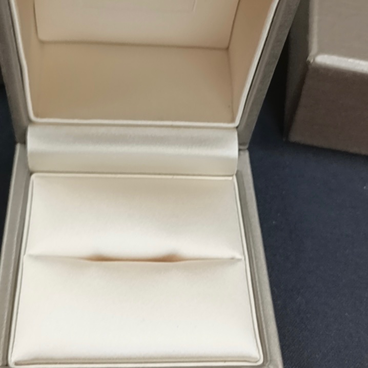 BVLGARI 銅錢鑲鑽戒指18K玫瑰金/鑽石50-4