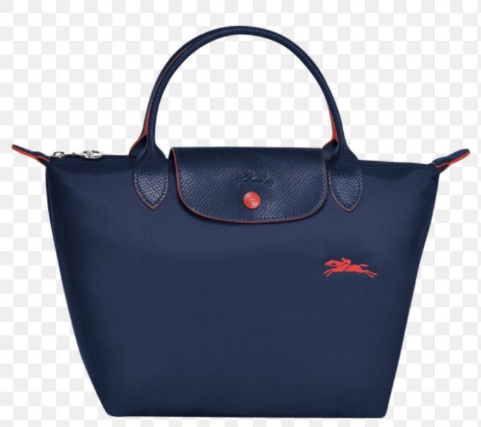 LONGCHAMP LE PLIANG系列~短把摺疊水餃包(S) 托特包手提包-0