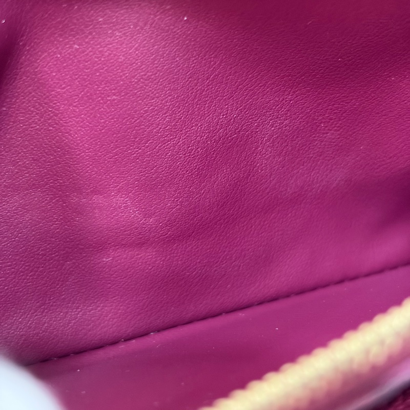 LV M62015 EMILIE 經典花紋全皮革壓紋扣式長夾.葡萄紫 停產-52