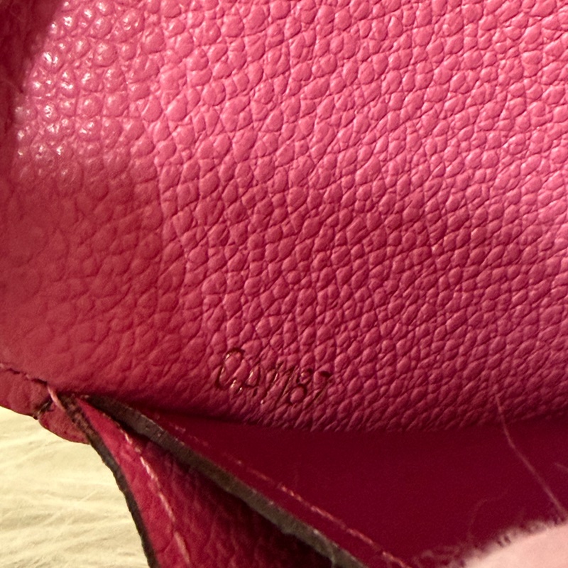 LV M62015 EMILIE 經典花紋全皮革壓紋扣式長夾.葡萄紫 停產-53