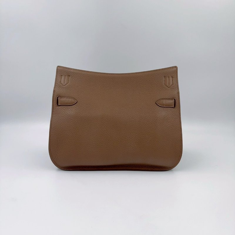 HERMES棕色銀釦T/C吉普賽28/H061784(男女通用!!)-5