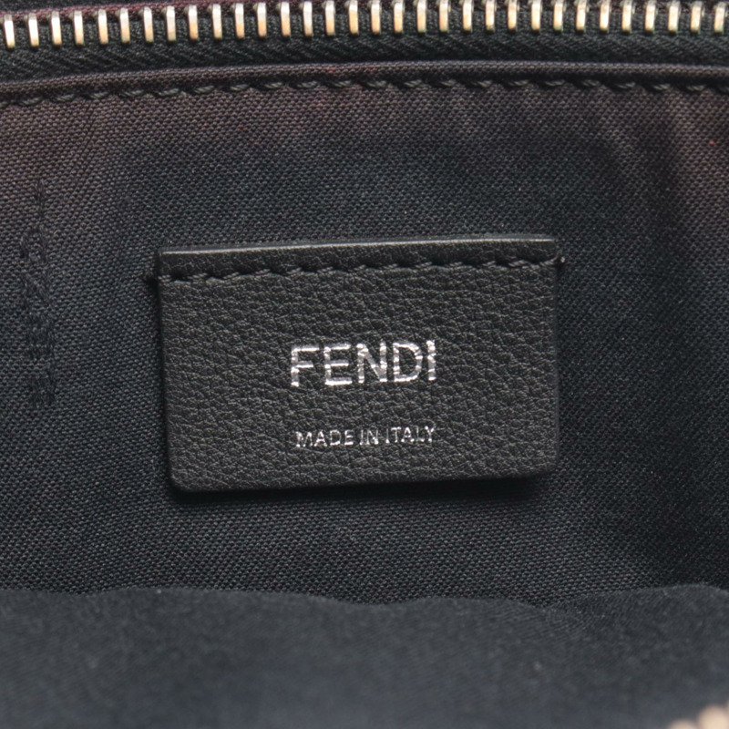 FENDI BY THE WAY 中型 2Way 肩挎包,異國皮革,紅黑配色-3