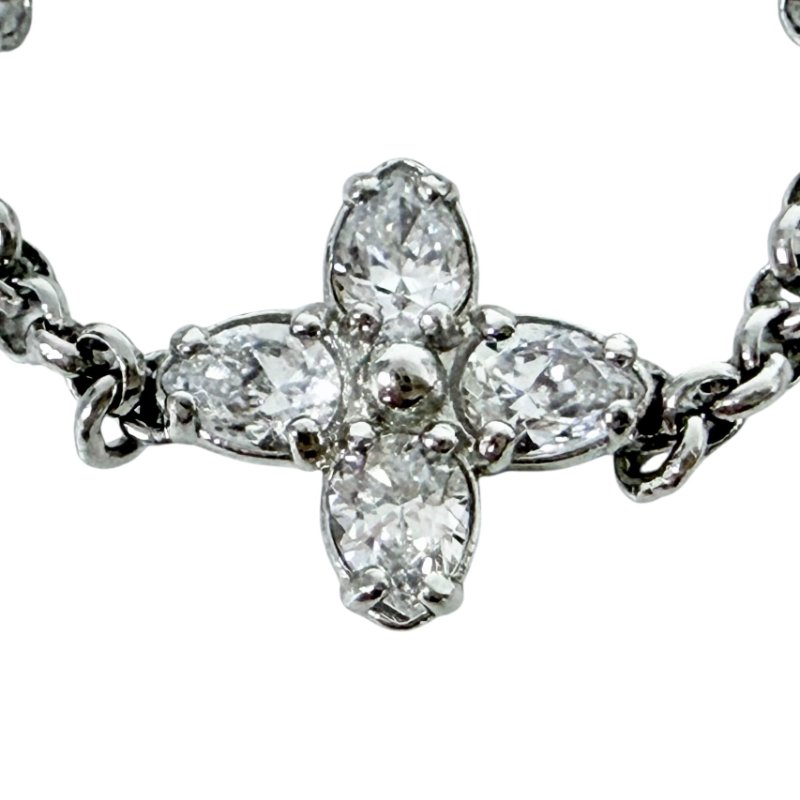 LOUIS VUITTON Lady LV 水鑽 戒指組合(一套3隻)-3