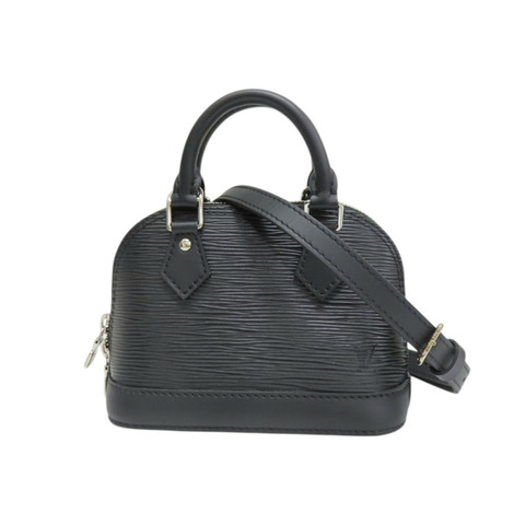 黑色 EPI 水波紋 牛皮 Nano Alma 艾瑪包【LOUIS VUITTON LV 路易威登】 M81945