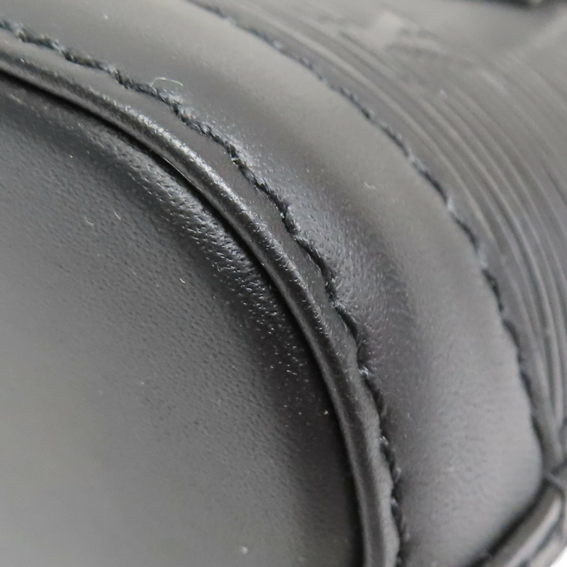 黑色 EPI 水波紋 牛皮 Nano Alma 艾瑪包【LOUIS VUITTON LV 路易威登】 M81945-8