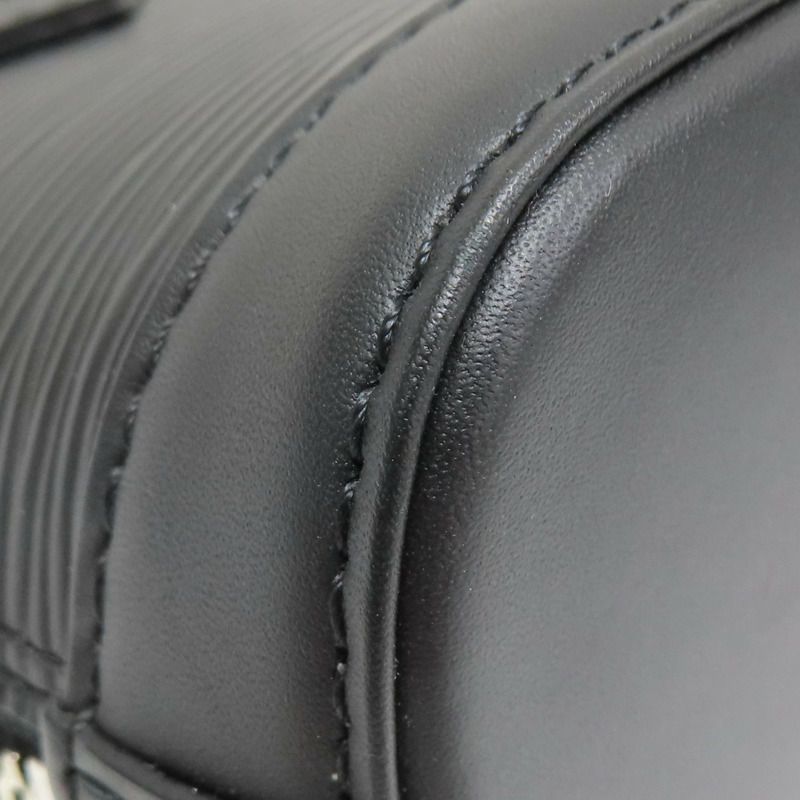黑色 EPI 水波紋 牛皮 Nano Alma 艾瑪包【LOUIS VUITTON LV 路易威登】 M81945-9
