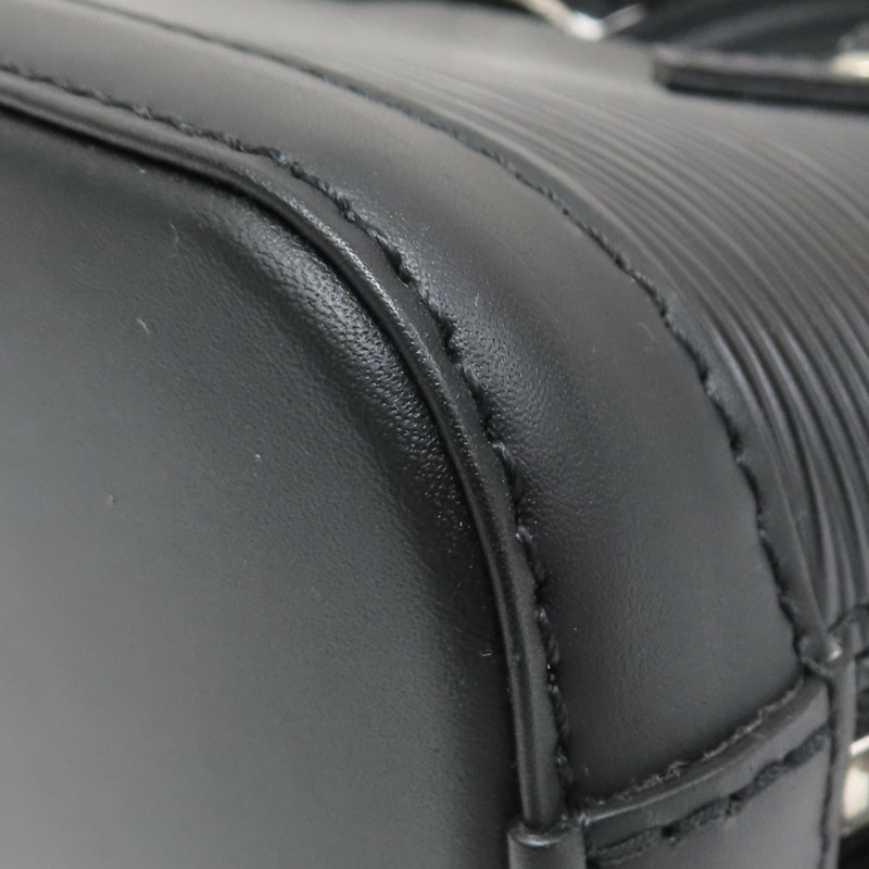 黑色 EPI 水波紋 牛皮 Nano Alma 艾瑪包【LOUIS VUITTON LV 路易威登】 M81945-10