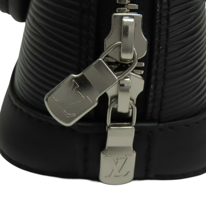 黑色 EPI 水波紋 牛皮 Nano Alma 艾瑪包【LOUIS VUITTON LV 路易威登】 M81945-11