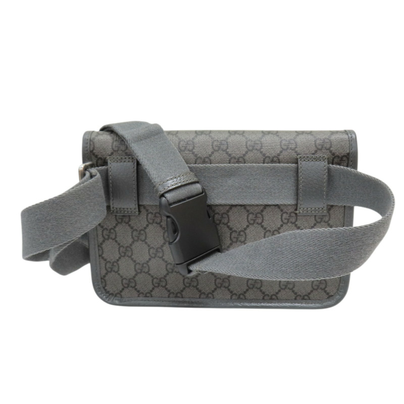灰色 GG Supreme帆布 Ophidia 腰包 肩背包【GUCCI 古馳】 752597-1