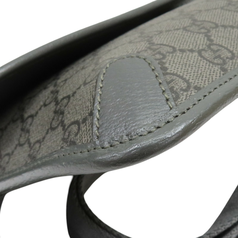 灰色 GG Supreme帆布 Ophidia 腰包 肩背包【GUCCI 古馳】 752597-10