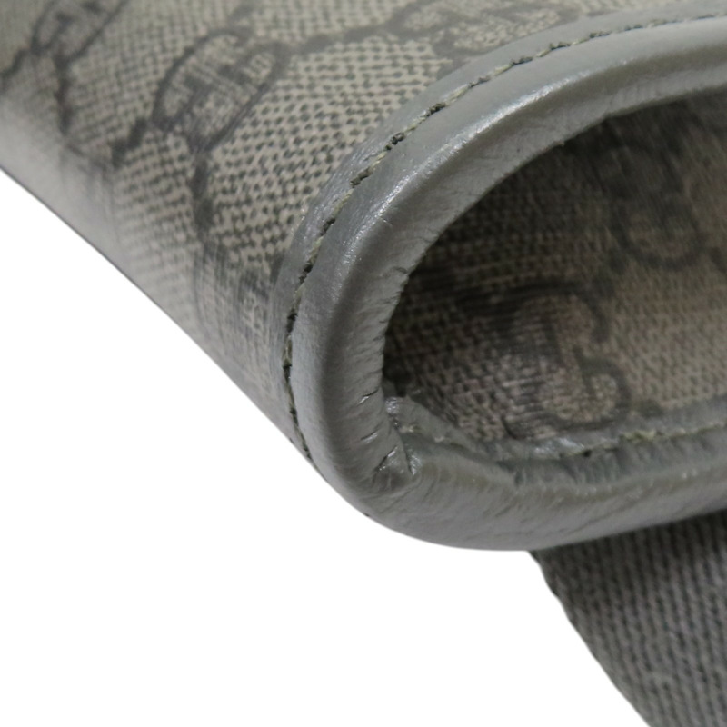 灰色 GG Supreme帆布 Ophidia 腰包 肩背包【GUCCI 古馳】 752597-13