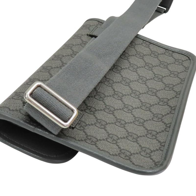 灰色 GG Supreme帆布 Ophidia 腰包 肩背包【GUCCI 古馳】 752597-14