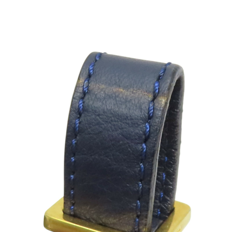 深藍色 牛皮 Marcie 肩背包【Chloe 克羅伊】 CHC22AS680I31-15