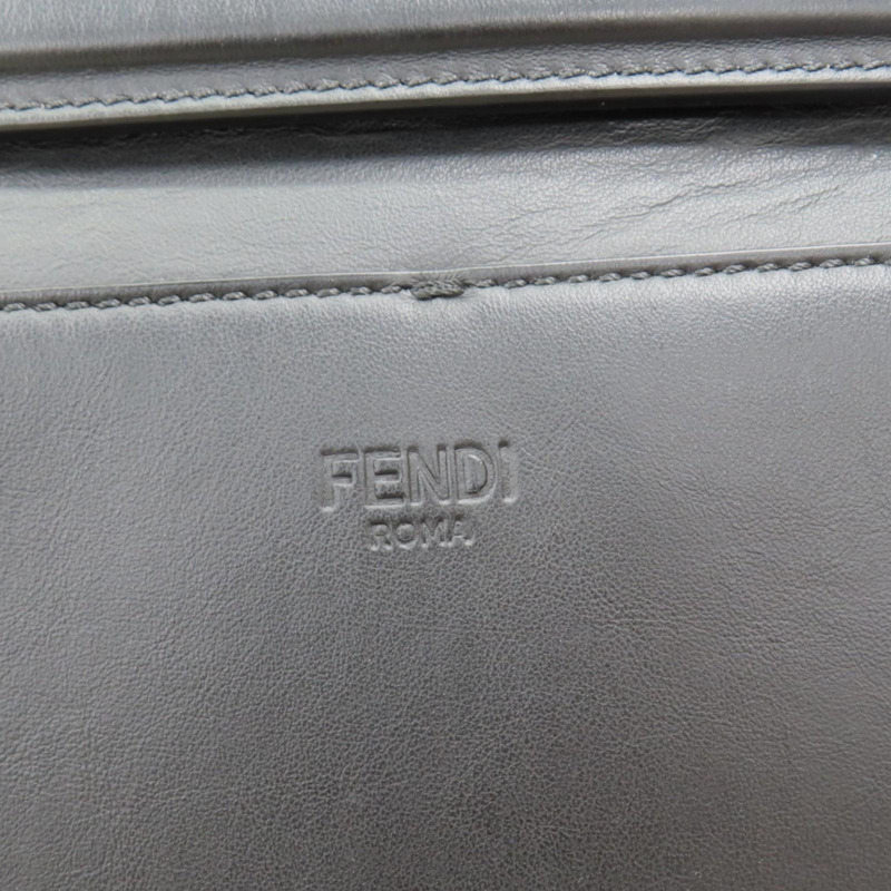 黑色 牛皮 公事包【FENDI 芬迪】 7VA458-6