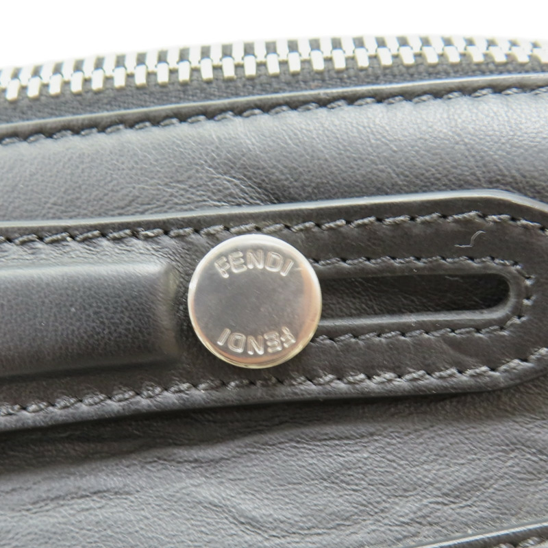 黑色 牛皮 公事包【FENDI 芬迪】 7VA458-13