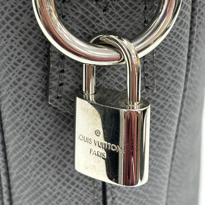 灰色 Taiga牛皮 PDV Porte-Documents Voyage PM 公事包【LOUIS VUITTON LV 路易威登】 M30640-4