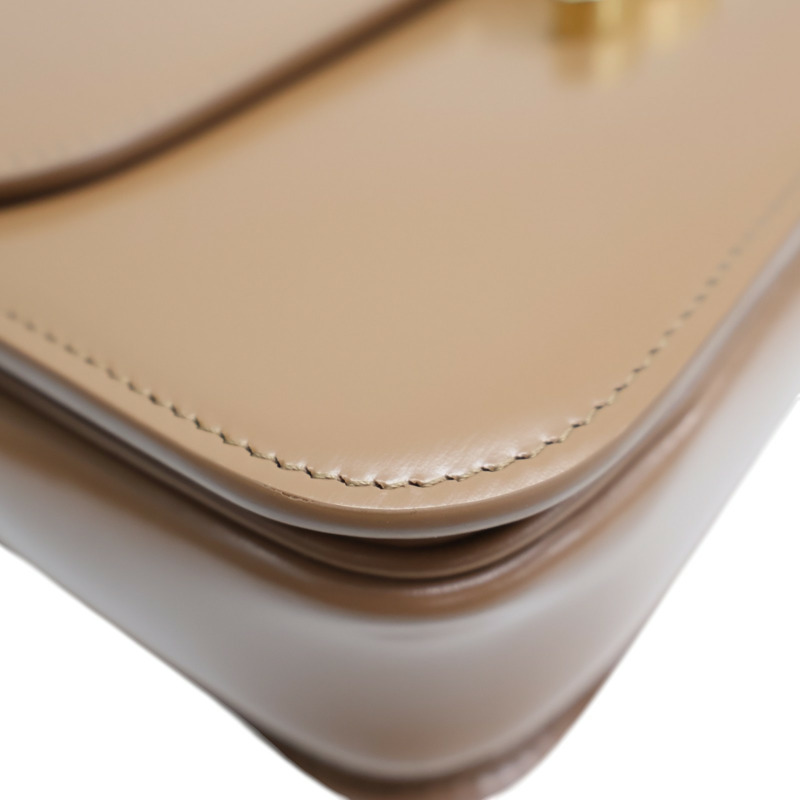 棕色 牛皮 Teen Triomphe 肩背包【CELINE 賽琳】 187363BF4-12