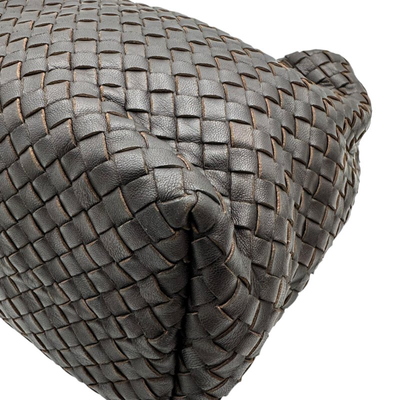 【美收精品】BOTTEGA VENETA 咖色編織背包 C-289【隔月月中將轉賣至日本 上架期限30天】-5