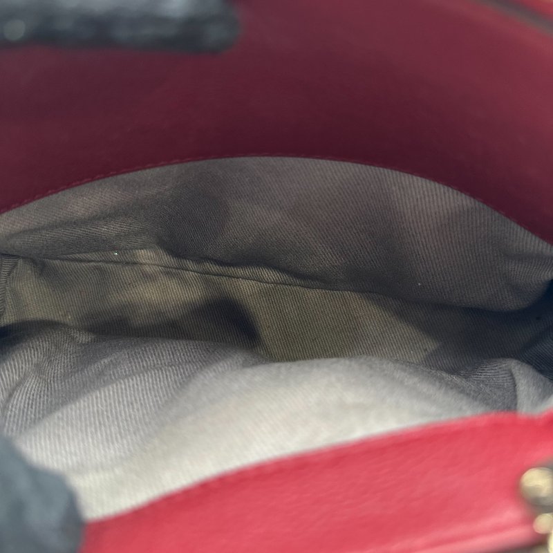 【美收精品】CARTIER 卡地亞紅色手袋 C-290【隔月月中將轉賣至日本 上架期限30天】-14