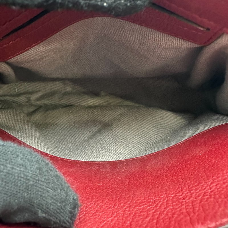 【美收精品】CARTIER 卡地亞紅色手袋 C-290【隔月月中將轉賣至日本 上架期限30天】-15