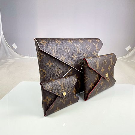 ＊奢華大道國際精品＊【L3340】LV原花Kirigami Pochette三合一信封包M62034-1