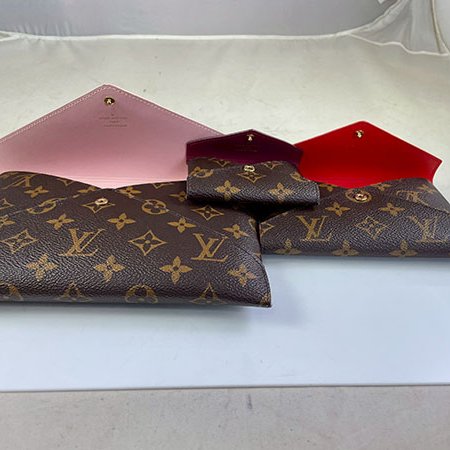 ＊奢華大道國際精品＊【L3340】LV原花Kirigami Pochette三合一信封包M62034-4