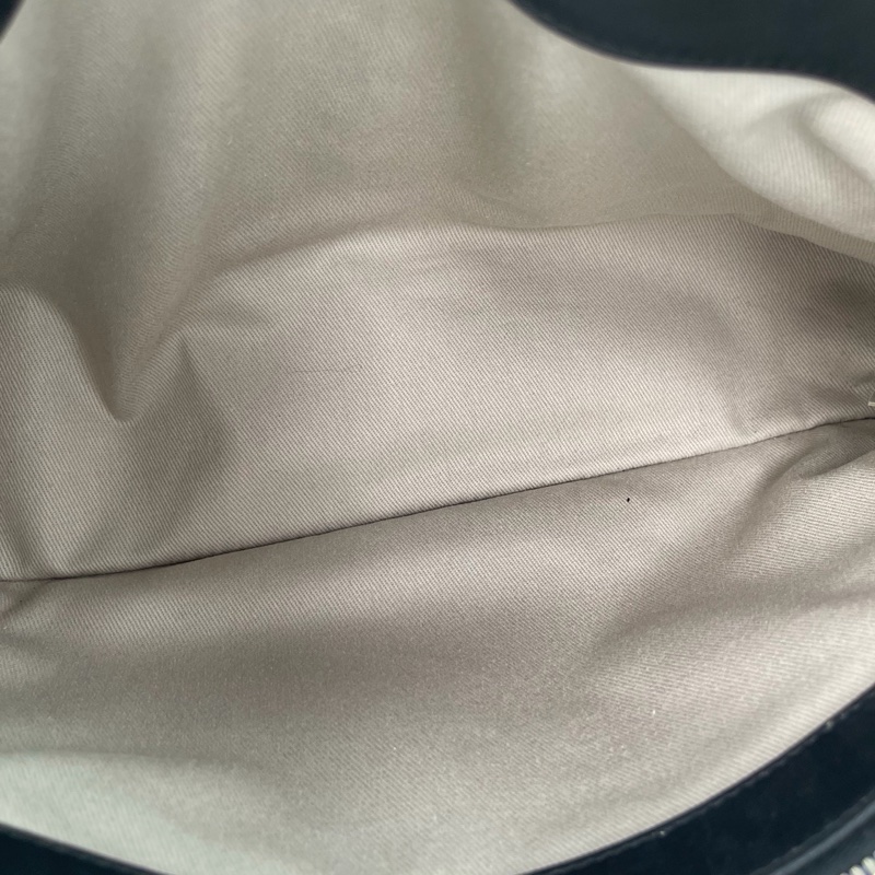 「JL精品代購」 香奈兒黑銀珠光牛皮2way托特包-32