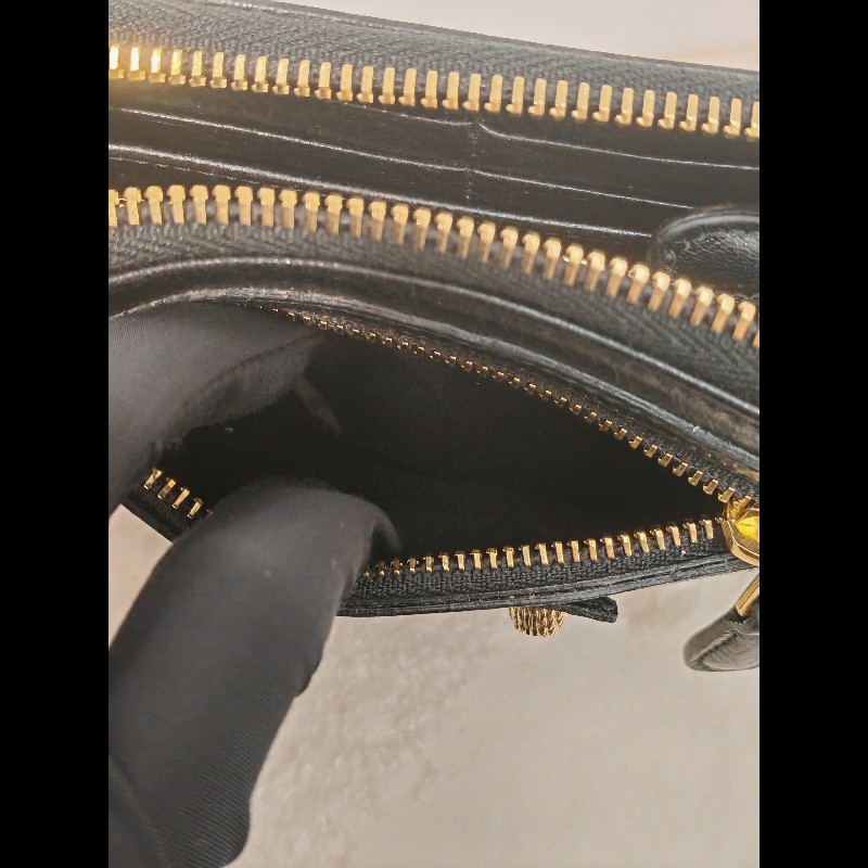 Balenciaga Long Wallet black-14