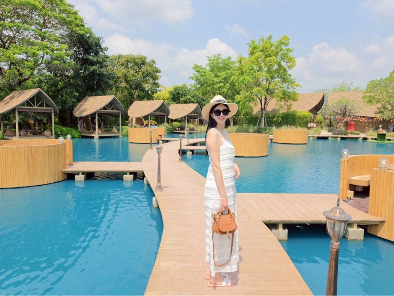 九成新以上 Chloe Marcie mini 牛皮翻蓋兩用包 焦糖咖-1