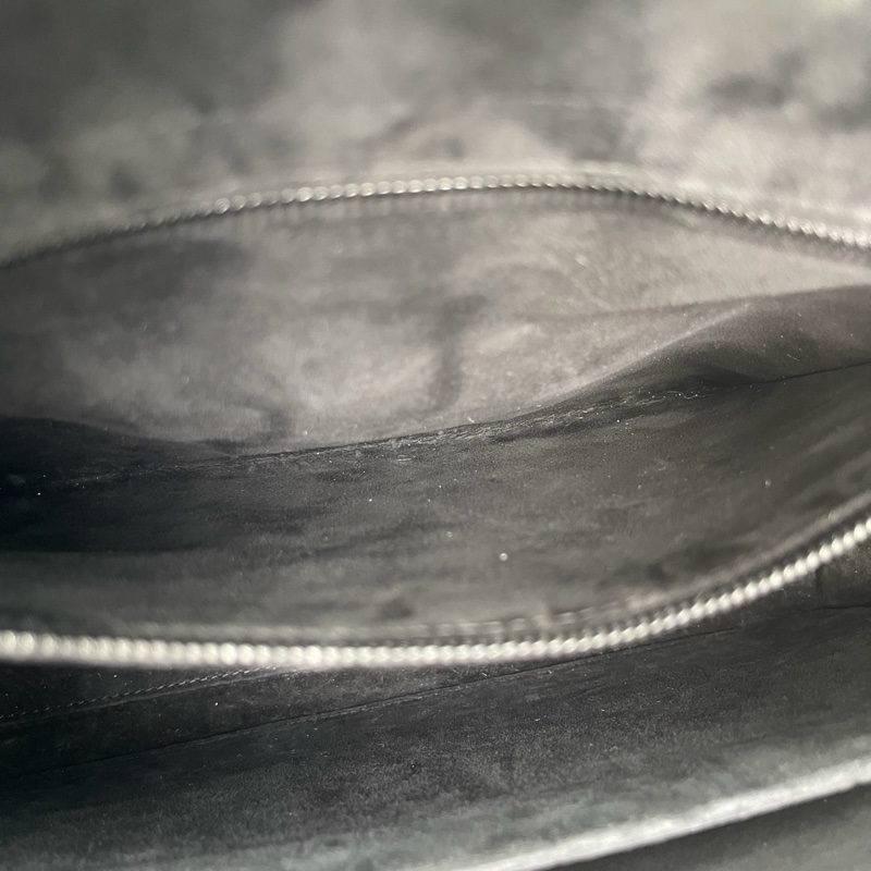 「JL精品代購」 Dior so black 磨砂全黑牛皮七格2way戴妃包-25