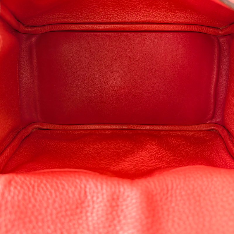 Hermès愛馬仕 lindy26 齋普爾粉 銀扣TC牛皮 尺寸:26.5*19cm-6