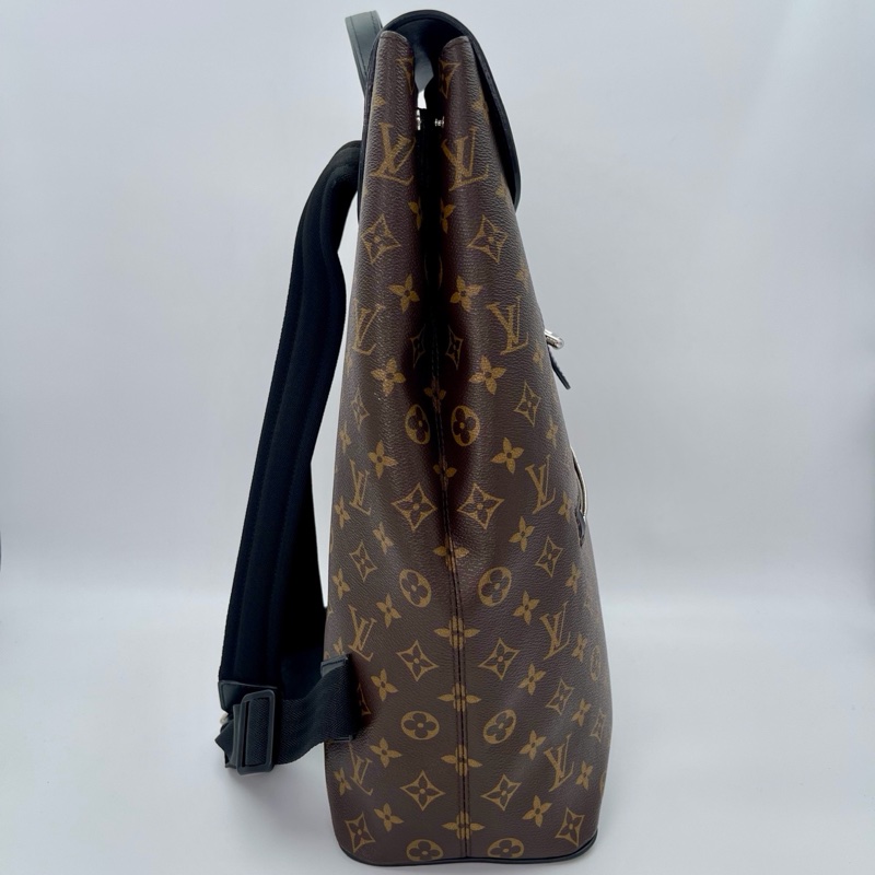 「JL精品代購」 LV Palk老花拼皮男士大雙肩包-5