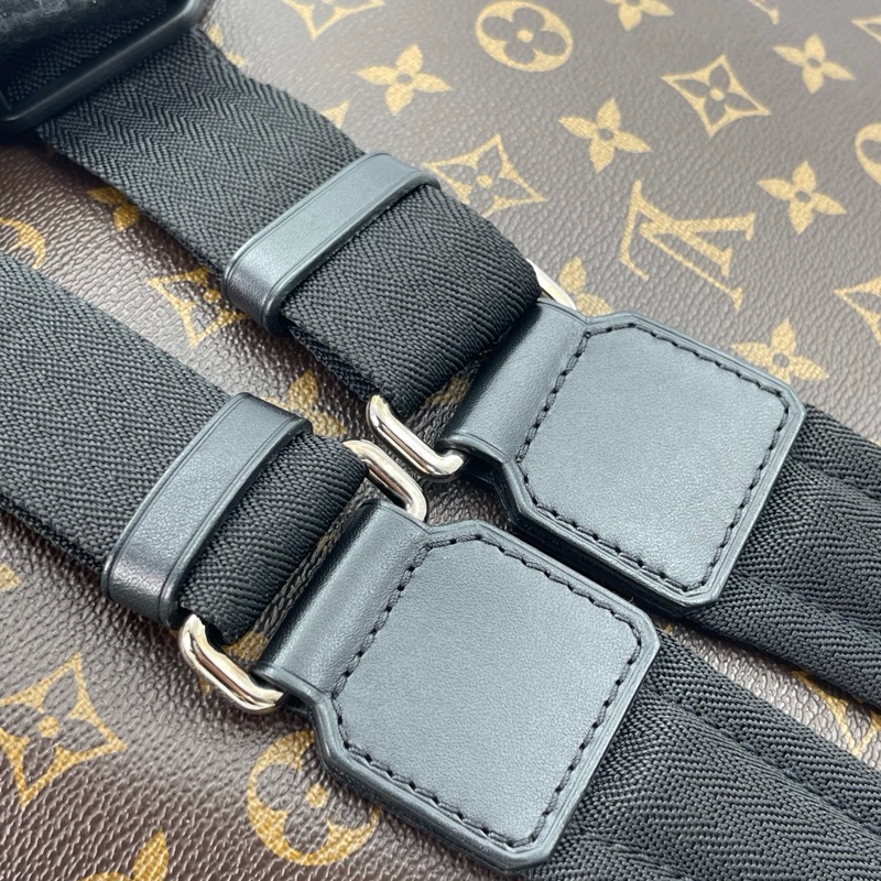 「JL精品代購」 LV Palk老花拼皮男士大雙肩包-18