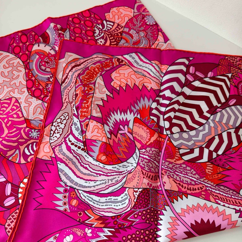 hermes 愛馬仕 絲巾88*88cm-4