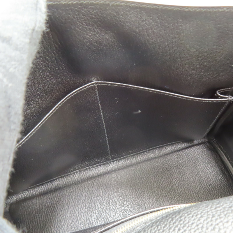 黑色 Togo牛皮 Kelly 28 凱莉包 兩用包 C刻 金扣【HERMES 愛馬仕】-5