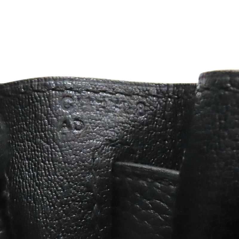 黑色 Togo牛皮 Kelly 28 凱莉包 兩用包 C刻 金扣【HERMES 愛馬仕】-8
