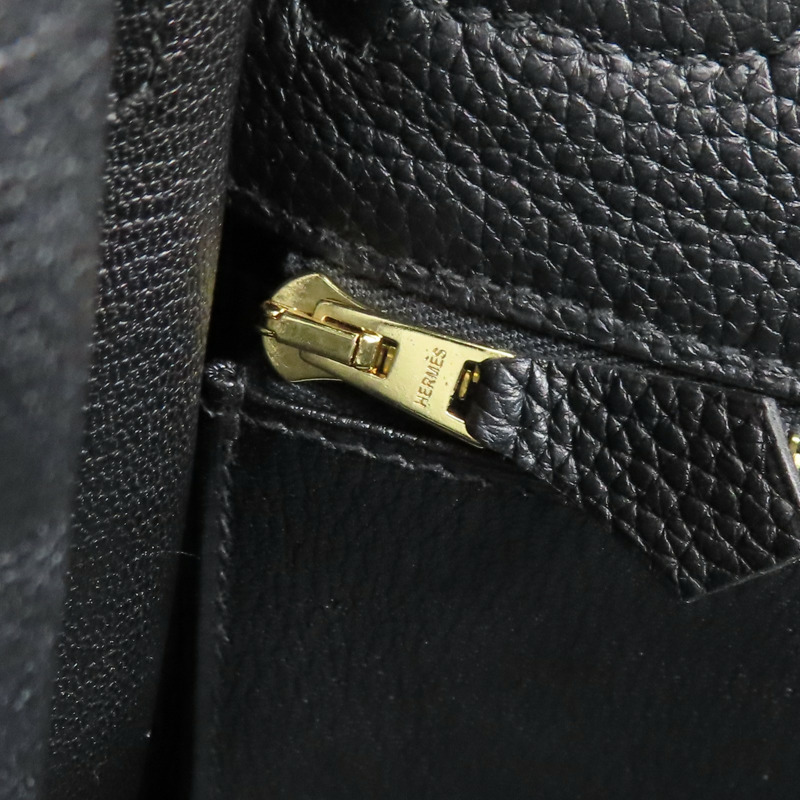 黑色 Togo牛皮 Kelly 28 凱莉包 兩用包 C刻 金扣【HERMES 愛馬仕】-15