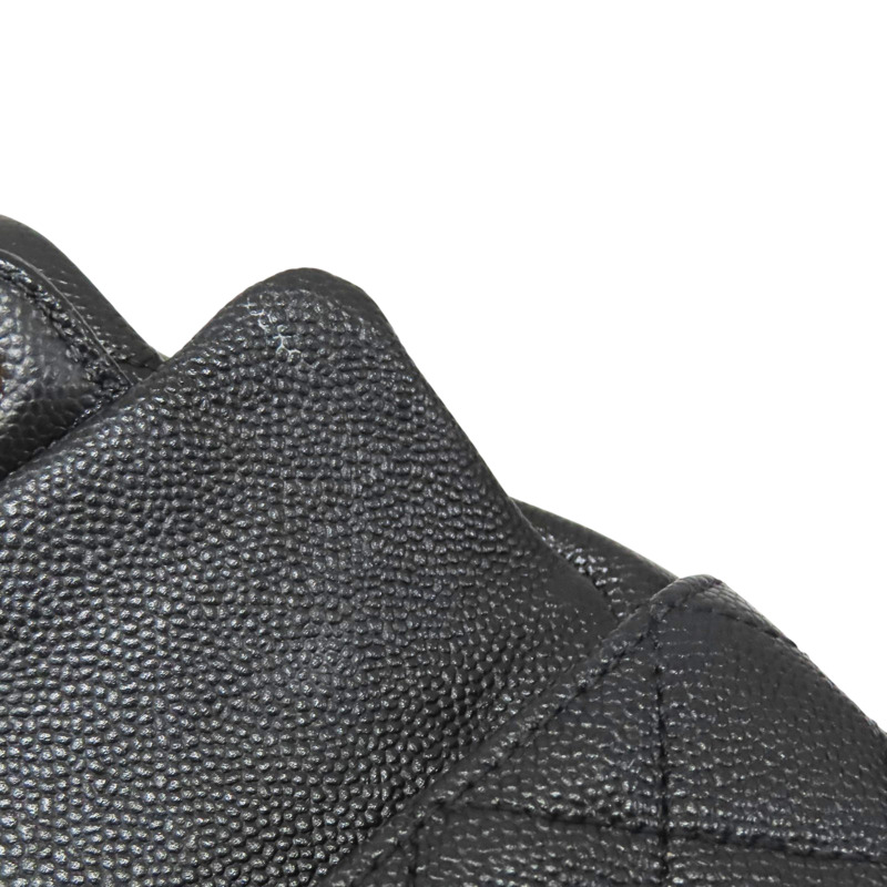 黑色 菱格紋 荔枝紋 Duma 後背包 金釦【CHANEL 香奈兒】 AS3860-13