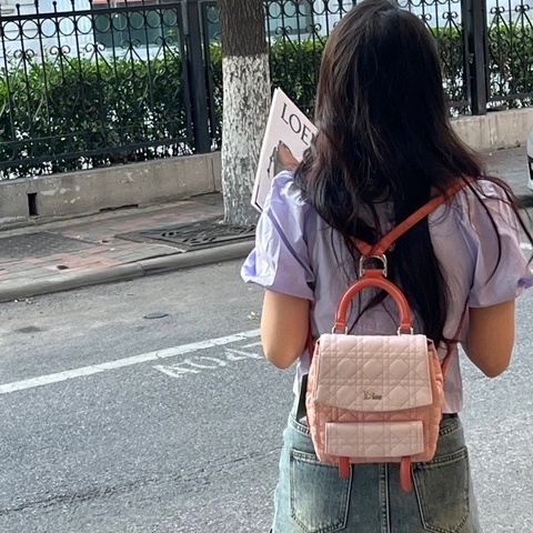 【97新 ✨ 全網最低價！】Dior/迪奥 stardust 少女心雙肩包 （下單前先詢問庫存❗️）