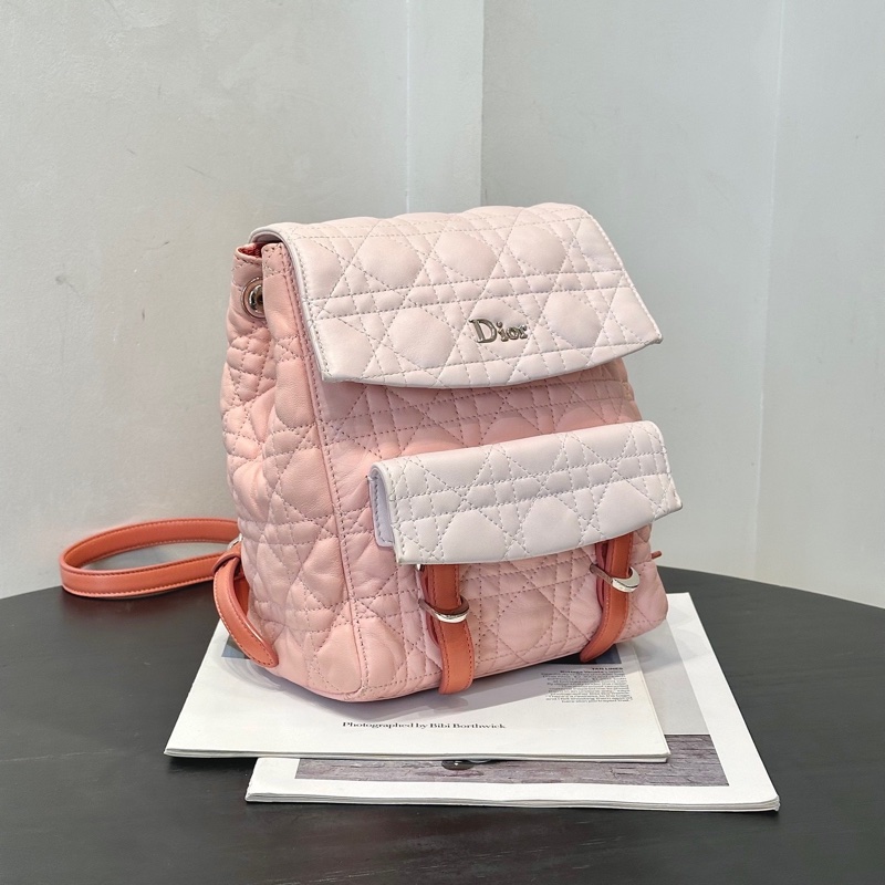 【97新 ✨ 全網最低價!】Dior/迪奥 stardust 少女心雙肩包 (下單前先詢問庫存❗️)-4