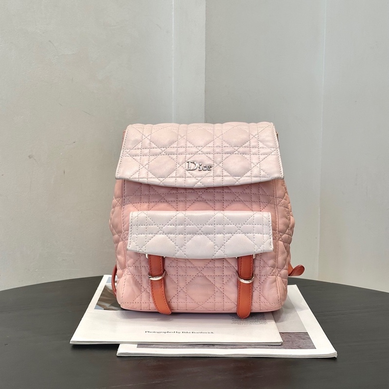 【97新 ✨ 全網最低價!】Dior/迪奥 stardust 少女心雙肩包 (下單前先詢問庫存❗️)-7