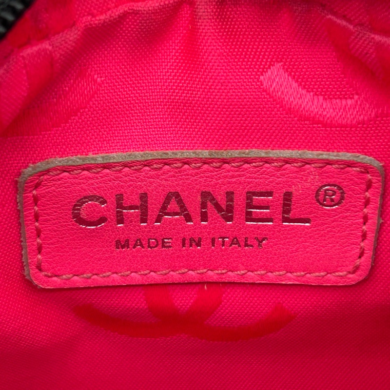 「JL精品代購」香奈兒黑白康鵬單肩斜挎相機包-10